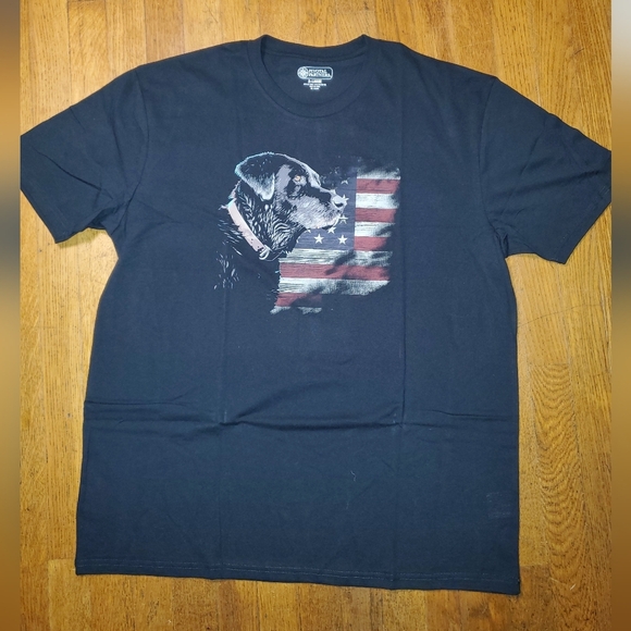 Labrador and Flag Tshirt - Picture 3 of 6